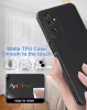 Husa Samsung Galaxy A54, Luxury Silicone, protectie camera, catifea in interior, mov lila