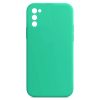 Husa Samsung Galaxy A54 5G, Luxury Silicone, catifea in interior, protectie camere, turcoaz