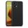 Husa Motorola Moto G85, Luxury Silicone, protectie camera, catifea in interior, neagra