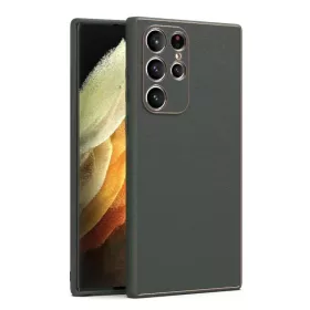   Husa Samsung Galaxy A35, Yolo Eco-Leather, piele ecologica, verde