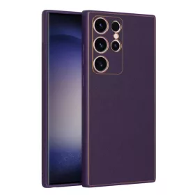   Husa Samsung Galaxy A25, Yolo Eco-Leather, piele ecologica, mov
