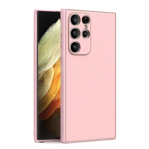 Husa Samsung Galaxy A05s, Yolo Eco-Leather, piele ecologica, roz