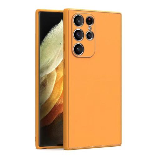 Husa Samsung Galaxy A05s, Yolo Eco-Leather, piele ecologica, portocalie