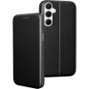 Husa Samsung Galaxy A56, Prestige Book, inchidere magnetica, neagra
