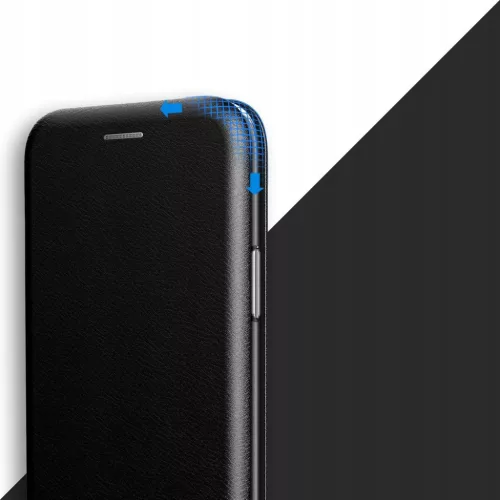 Husa Samsung Galaxy A56, Prestige Book, inchidere magnetica, neagra