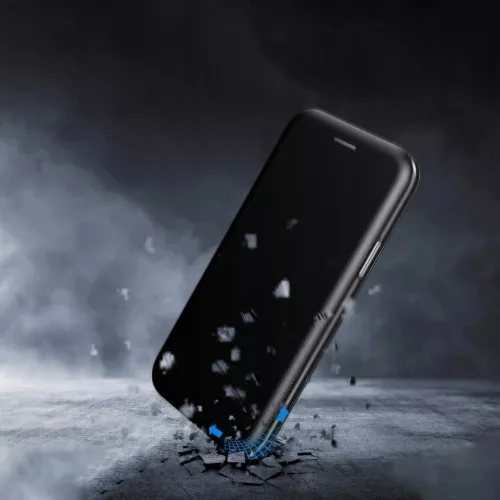 Husa Samsung Galaxy A56, Prestige Book, inchidere magnetica, neagra