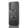 Husa Samsung Galaxy S24, Electroplating Magsafe TPU, protectie camera, margini negre