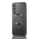 Husa Samsung Galaxy S24, Electroplating Magsafe TPU, protectie camera, margini negre
