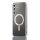 Husa Samsung Galaxy A15 5G, Electroplating Magsafe TPU, protectie camera, argintiu