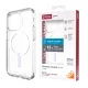 Husa protectie iPhone 15 Pro, ZAGG Gear Case, Magsafe ShockProof, Clear