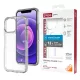 Husa protectie iPhone 15 Pro, ZAGG Gear Case, ShockProof, Clear/Glitter