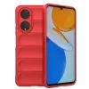 Husa protectie Honor X7, Wave Silicone, protectie camera, catifea in interior, pure red