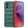 Husa Motorola Moto G85, Wave Silicone, protectie camera, catifea in interior, navy blue