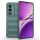 Husa Oppo A80, Wave Silicone, protectie camera, catifea in interior, deep green