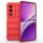 Husa Oppo A80, Wave Silicone, protectie camera, catifea in interior, pure red