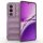 Husa Oppo A80, Wave Silicone, protectie camera, catifea in interior, light purple