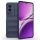 Husa Oppo A80, Wave Silicone, protectie camera, catifea in interior, navy blue