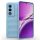Husa Oppo A80, Wave Silicone, protectie camera, catifea in interior, baby blue