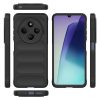 Husa Xiaomi Redmi 14C, Wave Silicone, protectie camera, catifea in interior, deep green