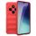 Husa Xiaomi Redmi 14C, Wave Silicone, protectie camera, catifea in interior, pure red