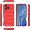 Husa Honor 400 Lite, Wave Silicone, protectie camera, catifea in interior, pure red