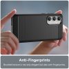 Husa Samsung Galaxy A55, Carbon Stripe, 2 mm, neagra