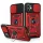 Husa Honor 200, Camshield Armor, inel sustinere, protectie camera, rosie