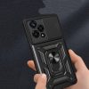 Husa Honor 200 Lite, Camshield Armor, inel sustinere, protectie camera, neagra
