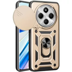   Husa Xiaomi Redmi 14C, Camshield Armor, inel sustinere, protectie camera, aurie
