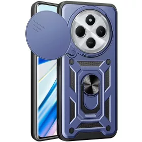   Husa Xiaomi Redmi 14C, Camshield Armor, inel sustinere, protectie camera, albastra