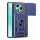 Husa protectie Honor 400 Lite, Camshield Armor, inel sustinere, protectie camera, albastra