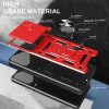 Husa protectie Honor 400 Lite, Camshield Armor, inel sustinere, protectie camera, rosie