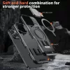 Husa iPhone 15 Pro, Armor MagCase, CamBracket, neagra