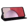 Husa Samsung Galaxy A17, Elegant Book Case, inchidere magnetica, neagra