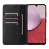 Husa Samsung Galaxy A17, Elegant Book Case, inchidere magnetica, neagra
