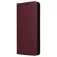 Husa Samsung Galaxy A17, Elegant Book Case, inchidere magnetica, rosu burgundy