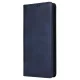 Husa Samsung Galaxy A17, Elegant Book Case, inchidere magnetica, albastra