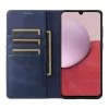 Husa Samsung Galaxy A17, Elegant Book Case, inchidere magnetica, albastra