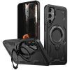 Husa Samsung Galaxy A05s, Hybrid Armor MagRing, inel rotativ, neagra