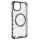Husa protectie iPhone 16 Pro Max, Honeycomb Magsafe, colturi ranforsate, alb