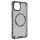 Husa protectie iPhone 12 Pro, Honeycomb Magsafe, colturi ranforsate, gri