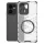 Husa protectie Oppo Reno13 F, Honeycomb Magsafe, colturi ranforsate, alb