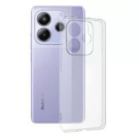   Husa protectie Xiaomi Redmi Note 14 5G, TPU transparent, 2 mm, blister