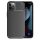 Husa Carbon Fiber pentru Apple iPhone 13 Pro Max, aspect carbon, neagra