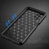 Husa Carbon Fiber pentru Samsung Galaxy A34 5G, aspect carbon, neagra
