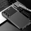 Husa Carbon Fiber pentru Samsung Galaxy A54 5G, aspect carbon, neagra