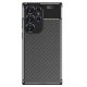 Husa Samsung Galaxy S23 Ultra, Carbon Fiber, textura cu aspect carbon, neagra