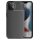 Husa Apple iPhone 14, Carbon Fiber, TPU moale cu aspect carbon, neagra