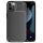 Husa Apple iPhone 14 Pro Max, Carbon Fiber, TPU moale cu aspect carbon, neagra