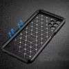 Husa Samsung Galaxy S24 Ultra, Carbon Fiber, aspect carbon, neagra